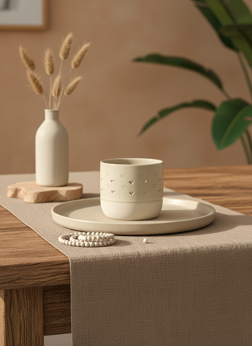 360° Engraved Ceramic Cup